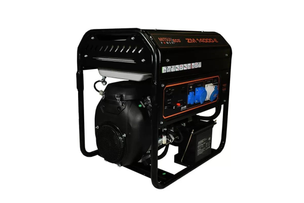 Бензиновый генератор Mitsui ZM 14000 E для дома фото