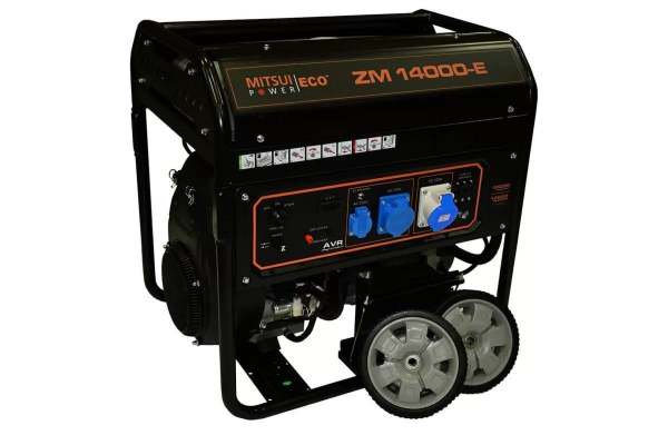 Бензиновый генератор Mitsui ZM 14000 E для дома фото