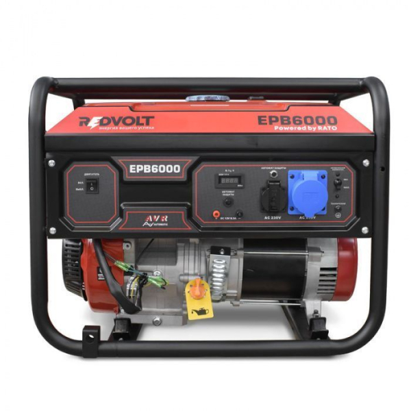 Бензиновый генератор REDVOLT EPB6000 для газового котла фото