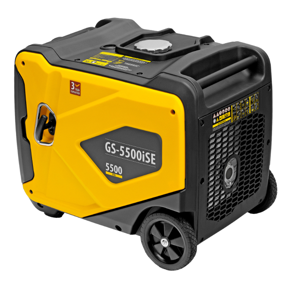 Бензиновый инверторный генератор DENZEL GS-5500iSE синхронный фото