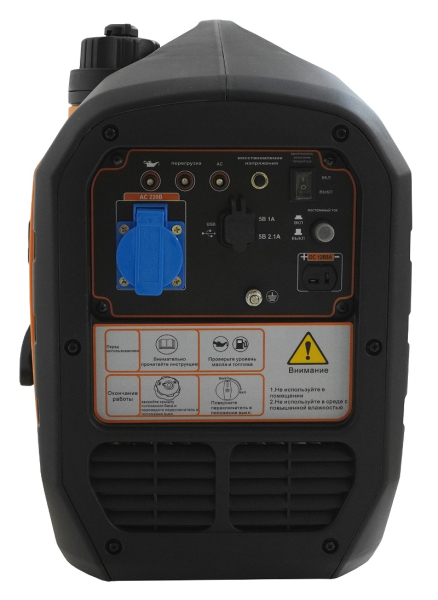 Бензиновый инверторный генератор Lifan 2800i на колесах фото