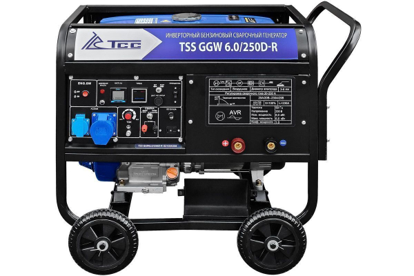 Бензиновый сварочный генератор ТСС GGW 6.0/250D-R портативный Бензиновый сварочный генератор ТСС GGW 6.0/250D-R портативный фото