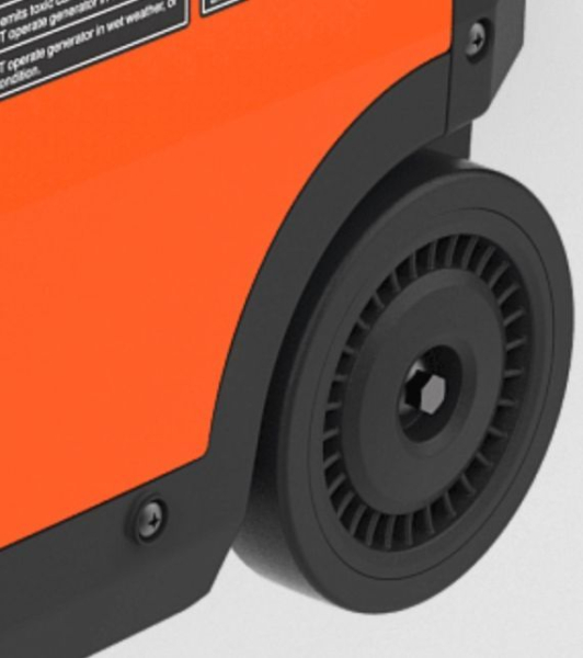 Бензиновый инверторный генератор Zongshen BQH 3500 E передвижной фото