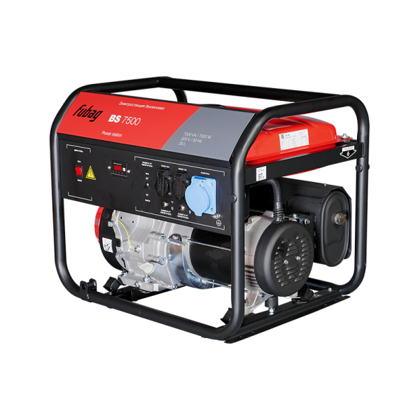 Бензиновый генератор Fubag BS 7500 портативный фото