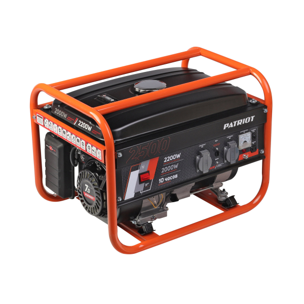 Бензиновый генератор PATRIOT SRGE 2500 на колесах фото