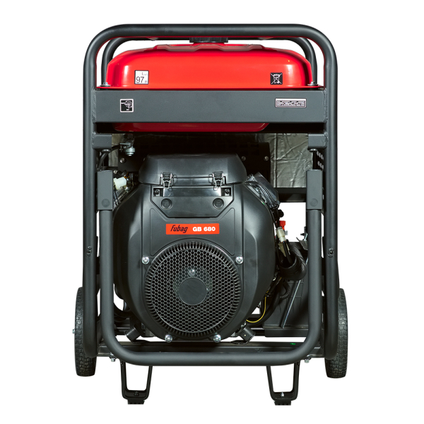 Бензиновый генератор Fubag BS 11000 DA ES на колесах фото