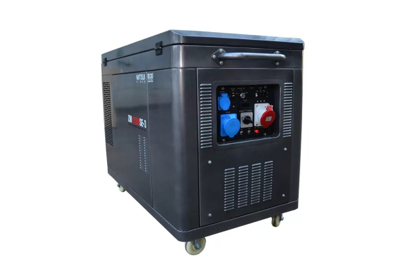 Бензиновый генератор Mitsui ZM 12500 SE-3 синхронный фото