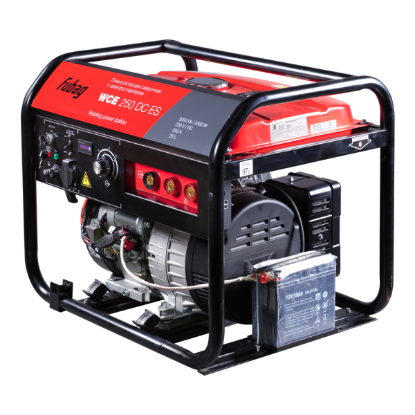 Бензиновый сварочный генератор Fubag WCE 250 DC ES для газового котла фото
