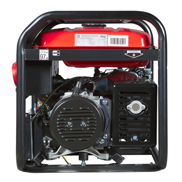 Бензиновый генератор Fubag BS 8500 XD ES DUPLEX + 4Т Extra + Комплект колес и ручек FUBAG в ПОДАРОК для газового котла фото