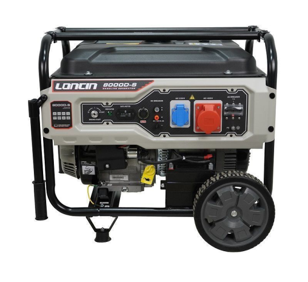 Бензиновый генератор Loncin LC8000D-S портативный Бензиновый генератор Loncin LC8000D-S портативный фото