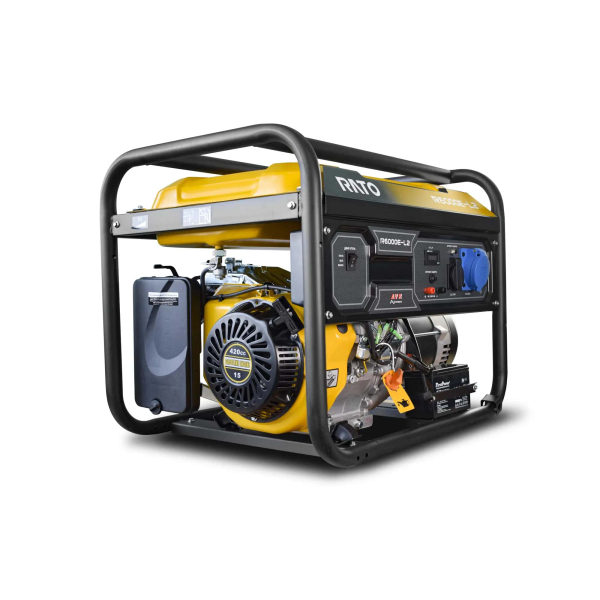 Бензиновый генератор RATO R6000E-L2 электростартер фото