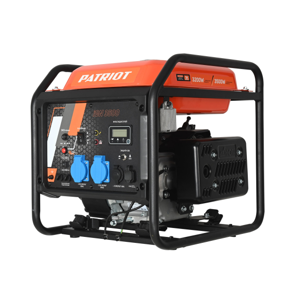 Бензиновый инверторный генератор PATRIOT iGN 3500 портативный фото