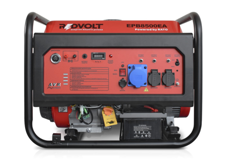 Бензиновый генератор REDVOLT EPB8500EA фото