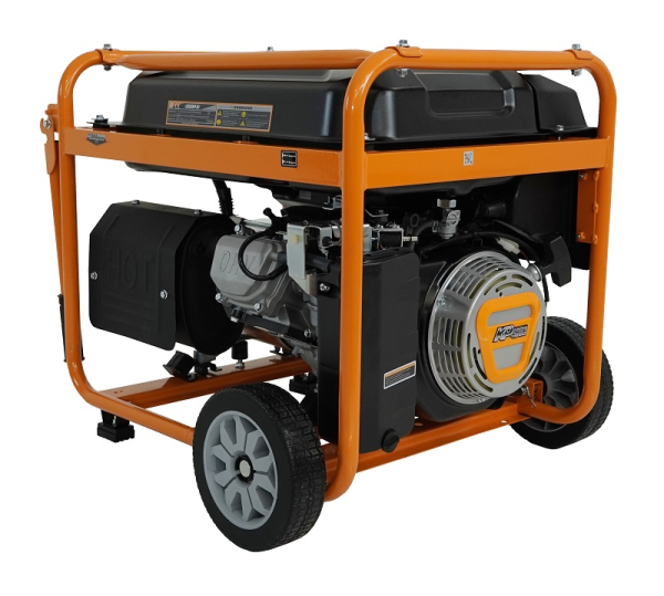 Бензиновый генератор Lifan 10500EA-3U с датчиком моточасов (с мощн без огранич при 1-но и 3-х фазном режиме) переносной фото