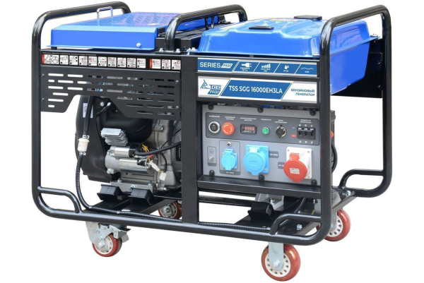Бензиновый генератор ТСС SGG 16000EH3LA с АВР для дома фото