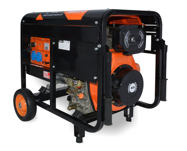 Дизельный генератор MVAE ДГ 5500  для дачи фото