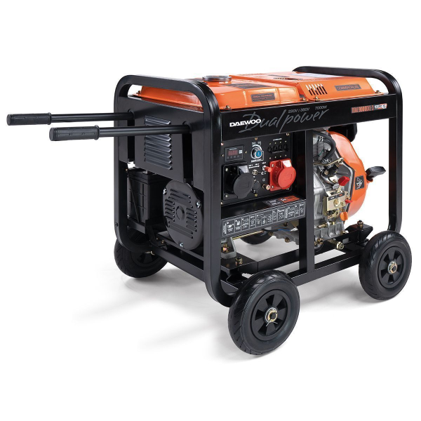 Дизельный генератор DAEWOO DDAE 9000DXE-3 DDAE 9000DXE-3 на колесах Дизельный генератор DAEWOO DDAE 9000DXE-3 DDAE 9000DXE-3 на колесах фото