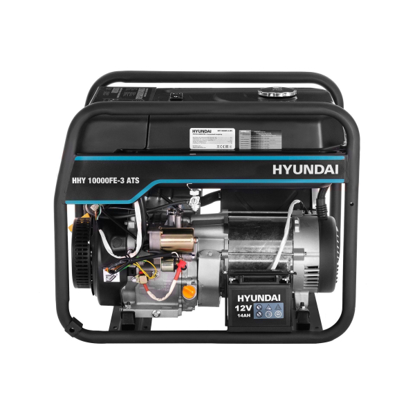 Бензиновый генератор Hyundai HHY 10000FE-3 ATS с автозапуском для дома фото