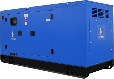 Дизельный генератор Исток АД80С-Т400-РПМ35 в кожухе с АВР фото