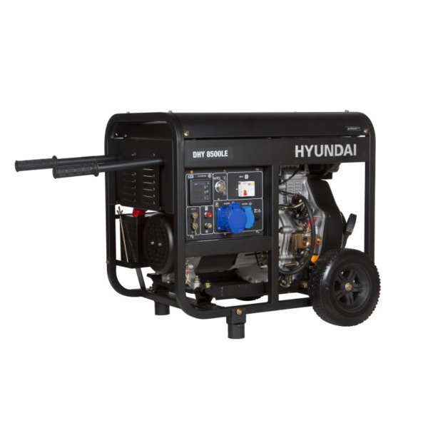 Дизельный генератор Hyundai DHY 8500LE  фото