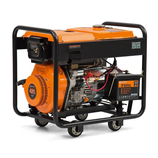 Дизельный генератор DAEWOO DDAE 6000XE DDAE 6000XE переносной фото