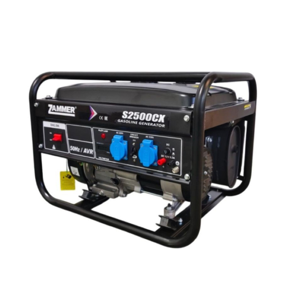 Бензиновый генератор Zammer S2500CX резервный фото