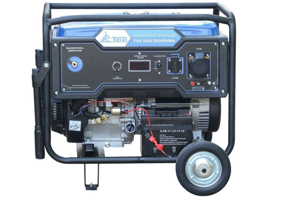 Бензиновый генератор ТСС SGG 5000EHNA резервный фото