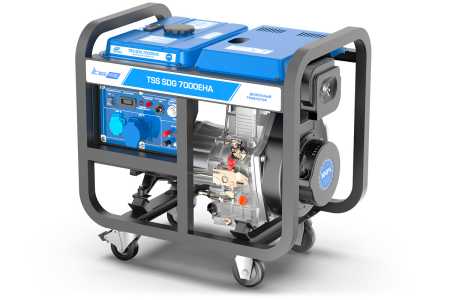 Дизельный генератор ТСС SDG 7000EHA фото