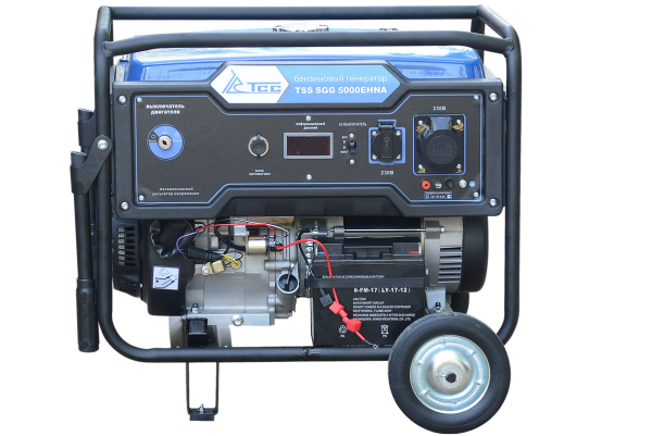 Бензиновый генератор ТСС SGG 5000EHNA резервный фото