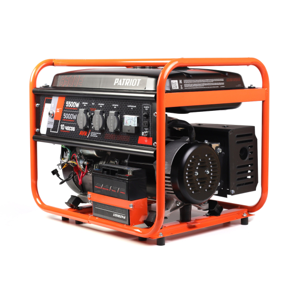 Бензиновый генератор PATRIOT SRGE 6500 E синхронный фото