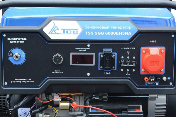 Бензиновый генератор ТСС SGG 6000EH3NA 033521
 портативный Бензиновый генератор ТСС SGG 6000EH3NA 033521
 портативный фото