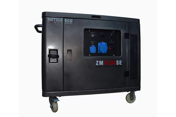 Бензиновый генератор Mitsui ZM 9500 SE синхронный фото