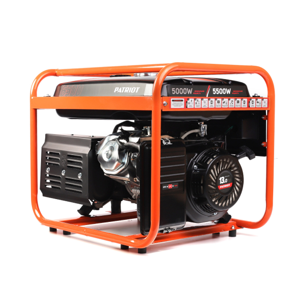 Бензиновый генератор PATRIOT SRGE 6500 для дачи фото