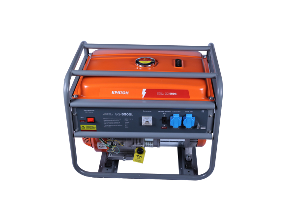 Бензиновый генератор КРАТОН GG-5500L синхронный фото