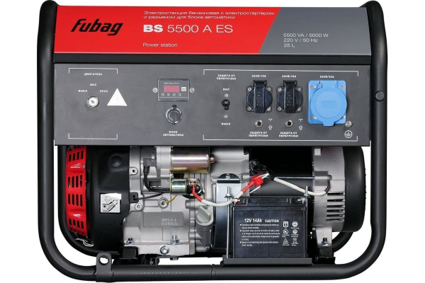 Бензиновый генератор Fubag BS 5500 A ES 4-х тактный Бензиновый генератор Fubag BS 5500 A ES 4-х тактный фото