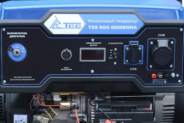 Бензиновый генератор ТСС SGG 6000EHNA портативный Бензиновый генератор ТСС SGG 6000EHNA портативный фото