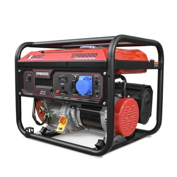 Бензиновый генератор REDVOLT EPB6000 резервный фото