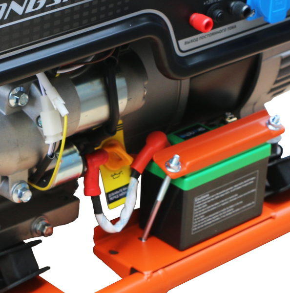 Бензиновый генератор Zongshen PB 5000 E фото