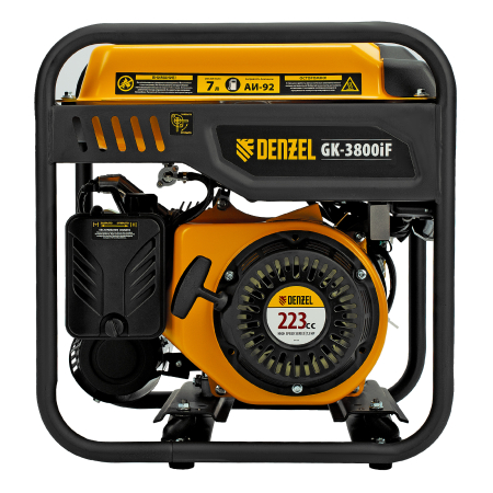 Бензиновый генератор DENZEL GK-3800iF фото