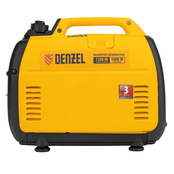 Бензиновый инверторный генератор DENZEL GT-1200iS на колесах фото