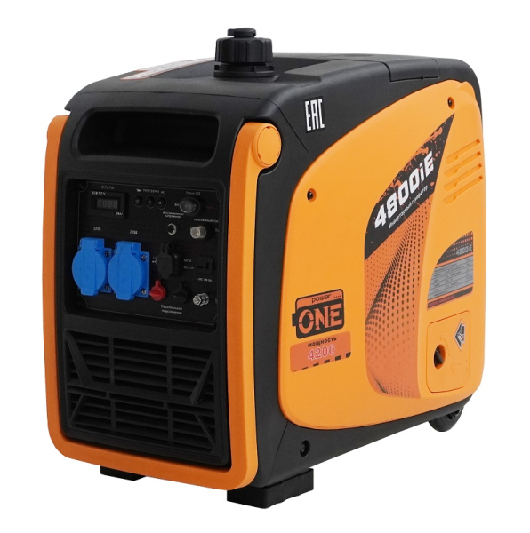 Бензиновый инверторный генератор Lifan 4800IE переносной фото