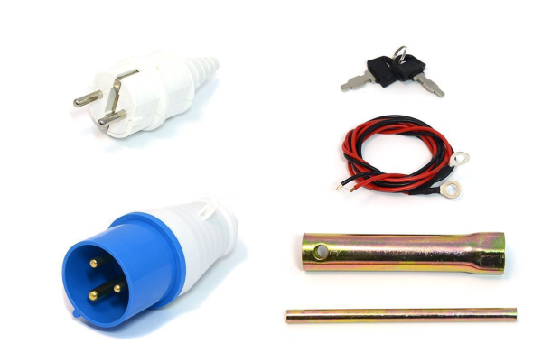 Бензиновый генератор ТСС SGG 7000EA в кожухе МК-1.1 для дома фото