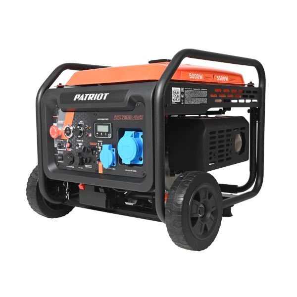 Бензиновый инверторный генератор PATRIOT iGN 5500AWS синхронный фото