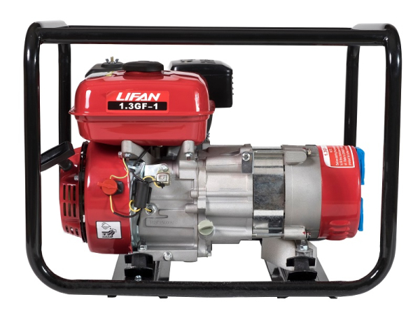 Бензиновый генератор Lifan 1.3 GF-1 для дачи фото