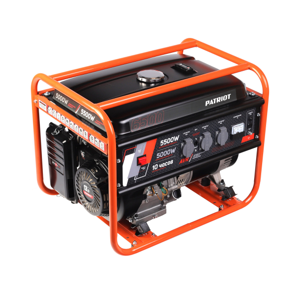 Бензиновый генератор PATRIOT SRGE 6500 синхронный фото
