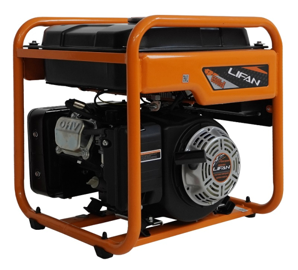 Бензиновый инверторный генератор Lifan 6500IOE для дачи фото