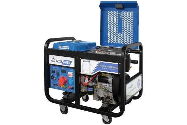 Дизельный генератор ТСС SDG 14000EH3A 100140 портативный фото