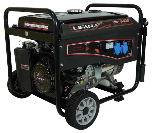 Бензиновый генератор Lifan 4 GF-3 (LF5000) для дома фото