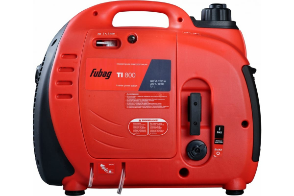 Бензиновый инверторный генератор Fubag TI 800 на колесах фото