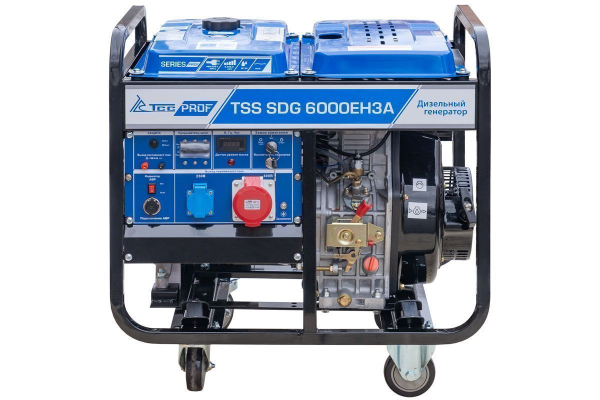 Дизельный генератор ТСС SDG 6000EH3A с АВР 033539 4-х тактный Дизельный генератор ТСС SDG 6000EH3A с АВР 033539 4-х тактный фото